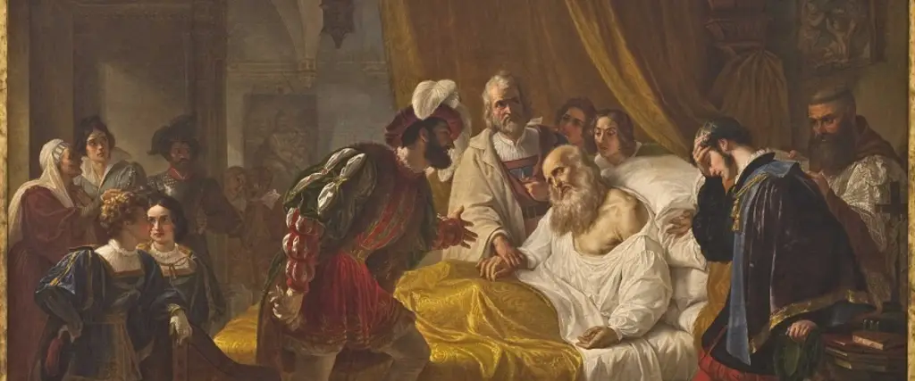 Dipinto di Cesare Mussini alla Galleria dell'Accademia Dipinto di Cesare Mussini alla Galleria dell'Accademia