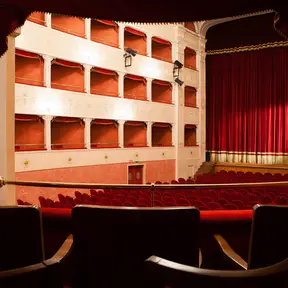 La Sala Grande vista da un palco