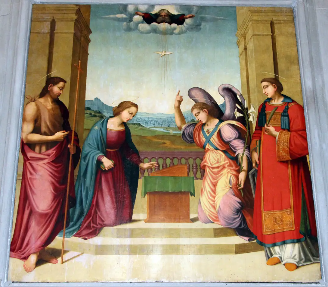 Annunciazione Maestro di Serumido