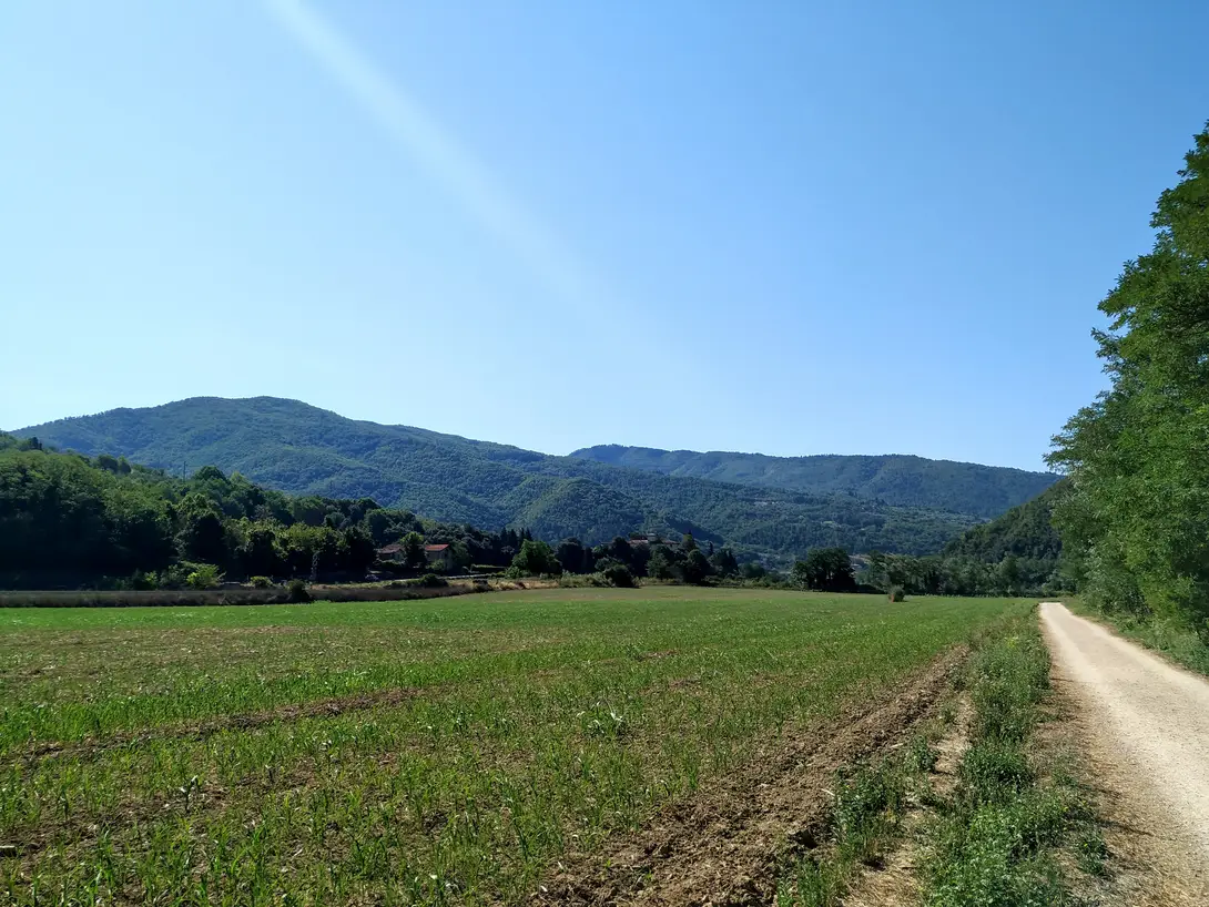 La pista ciclo-pedonale Dicomano-Contea