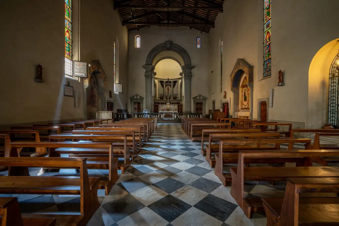 Navata unica, Collegiata - Figline