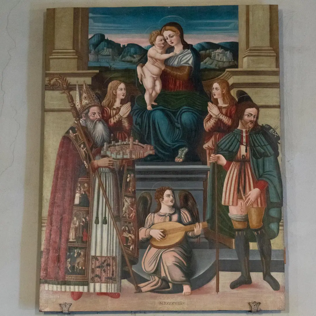 San Romolo e il modellino di Figline