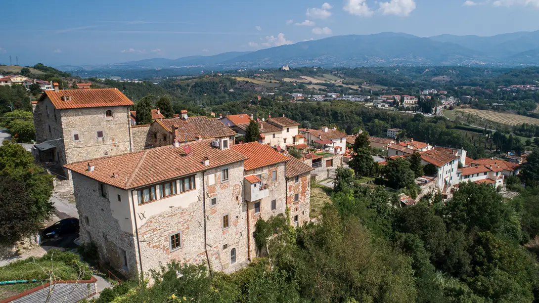 Casa Petrarca e il Castelvecchio