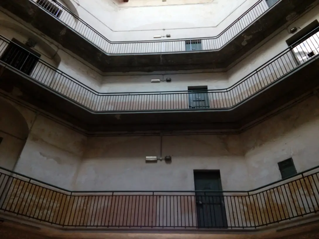 gli spazi dell'ex carcere