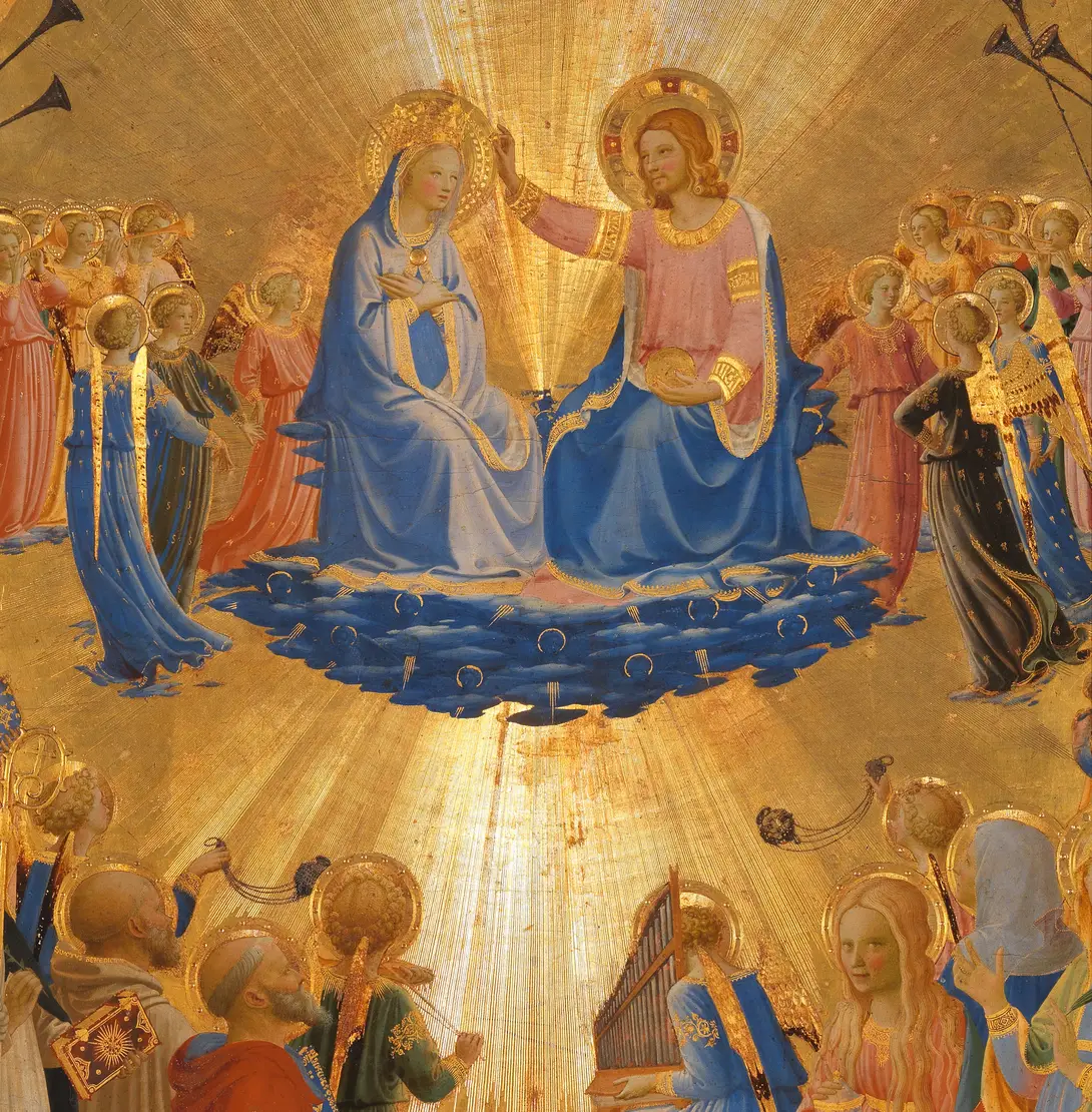 Incoronazione della Vergine, Beato Angelico, Galleria degli Uffizi