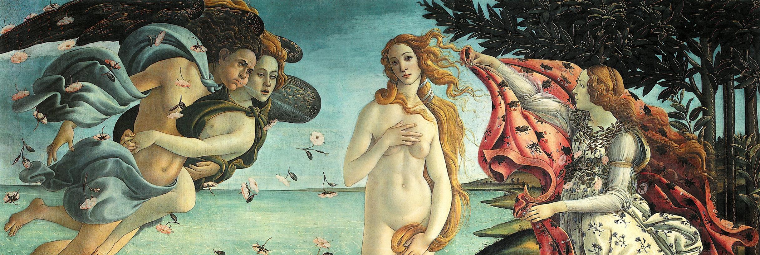 Galleria degli Uffizi - Firenze - La nascita di Venere (Botticelli)