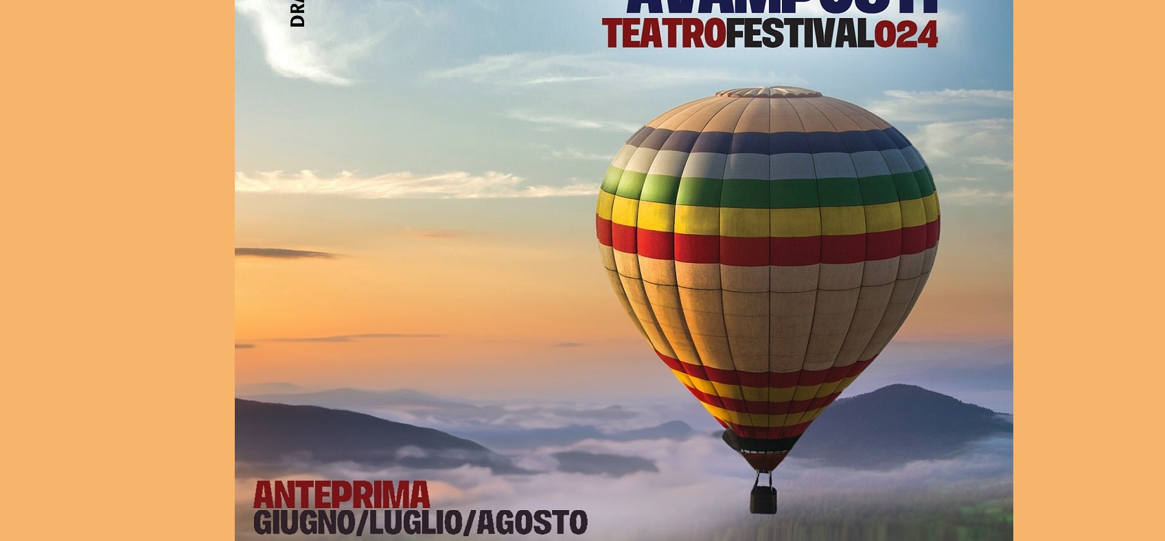 Locandina Avamposti - Teatro Festival 2024