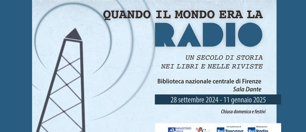 Quando il mondo era la radio. A century of history of Italian radio in books and magazines