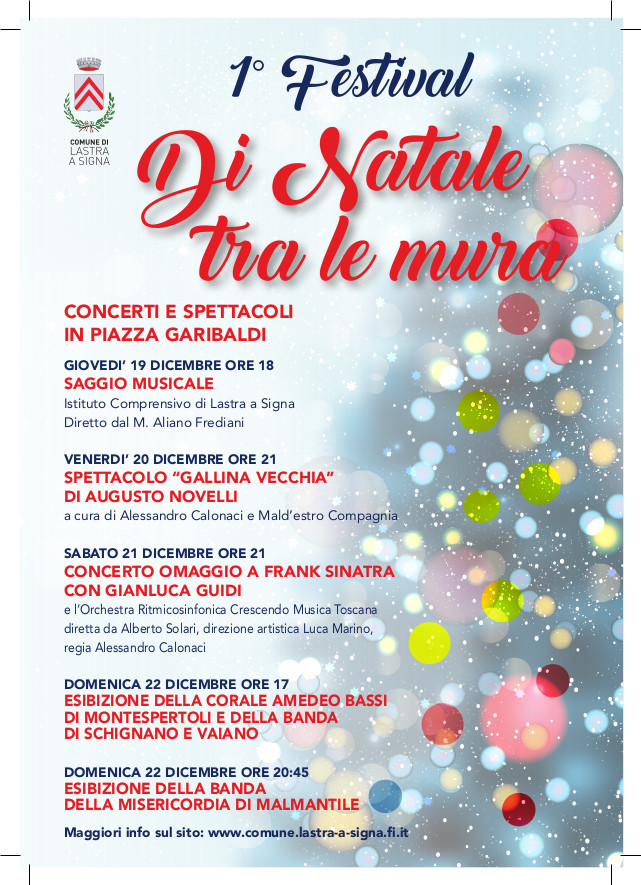 Festival di Natale tra le Mura a Lastra a Signa