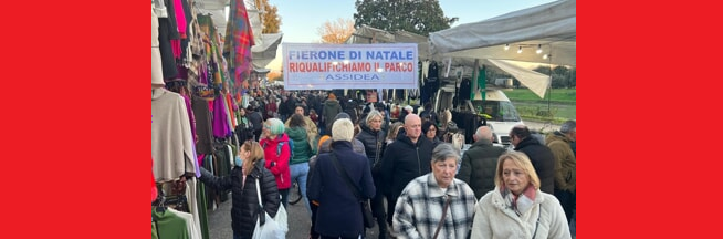 Christmas fair in the Cascine Park