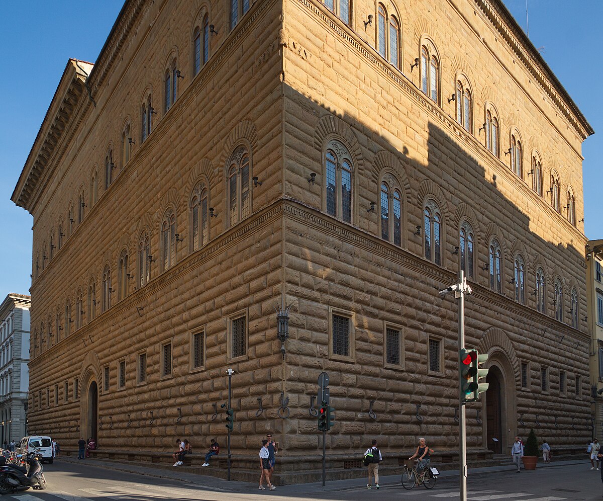 Palazzo Strozzi, sede del Gabinetto Vieusseux